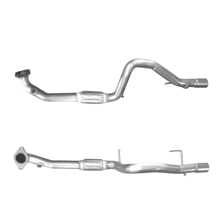 Auspuffrohr Abgasrohr Flexrohr Hosenrohr Abgaskrümmer Rohr bis EURO 6 E-Prüfzeichen für FIAT 500X 1.4L 500X 4x4 55263623 Motor u.a. BM CATALYSTS