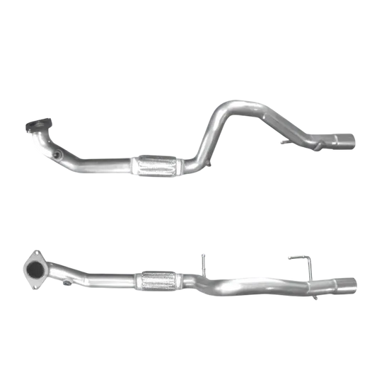 Auspuffrohr Abgasrohr Flexrohr Hosenrohr Abgaskrümmer Rohr bis EURO 6 E-Prüfzeichen für FIAT 500X 1.4L 500X 4x4 55263623 Motor u.a. BM CATALYSTS