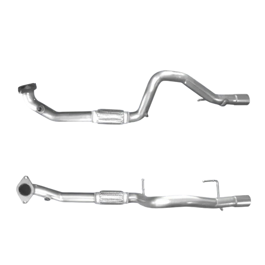 Auspuffrohr Abgasrohr Flexrohr Hosenrohr Abgaskrümmer Rohr bis EURO 6 E-Prüfzeichen für FIAT 500X 1.4L 500X 4x4 55263623 Motor u.a. BM CATALYSTS