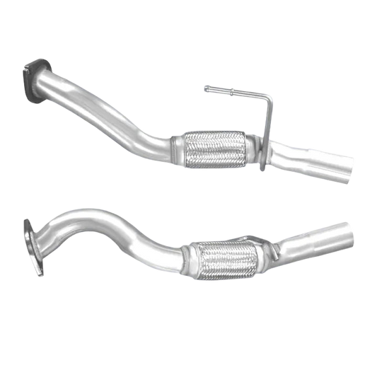 Auspuffrohr Abgasrohr Flexrohr Hosenrohr Abgaskrümmer Rohr bis EURO 6 E-Prüfzeichen für FIAT 500X 1.6L 55263842 Motor u.a. BM CATALYSTS