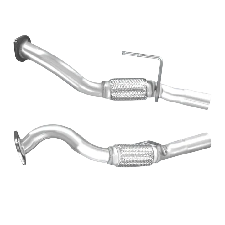Auspuffrohr Abgasrohr Flexrohr Hosenrohr Abgaskrümmer Rohr bis EURO 6 E-Prüfzeichen für FIAT 500X 1.6L 55263842 Motor u.a. BM CATALYSTS