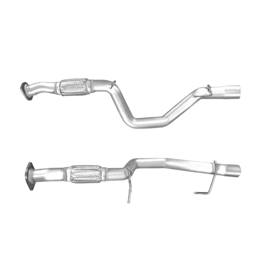 Auspuffrohr Abgasrohr Flexrohr Hosenrohr Abgaskrümmer Rohr bis EURO 6 E-Prüfzeichen für FIAT 500X 1.6L MJTD 55260384 Motor u.a. BM CATALYSTS