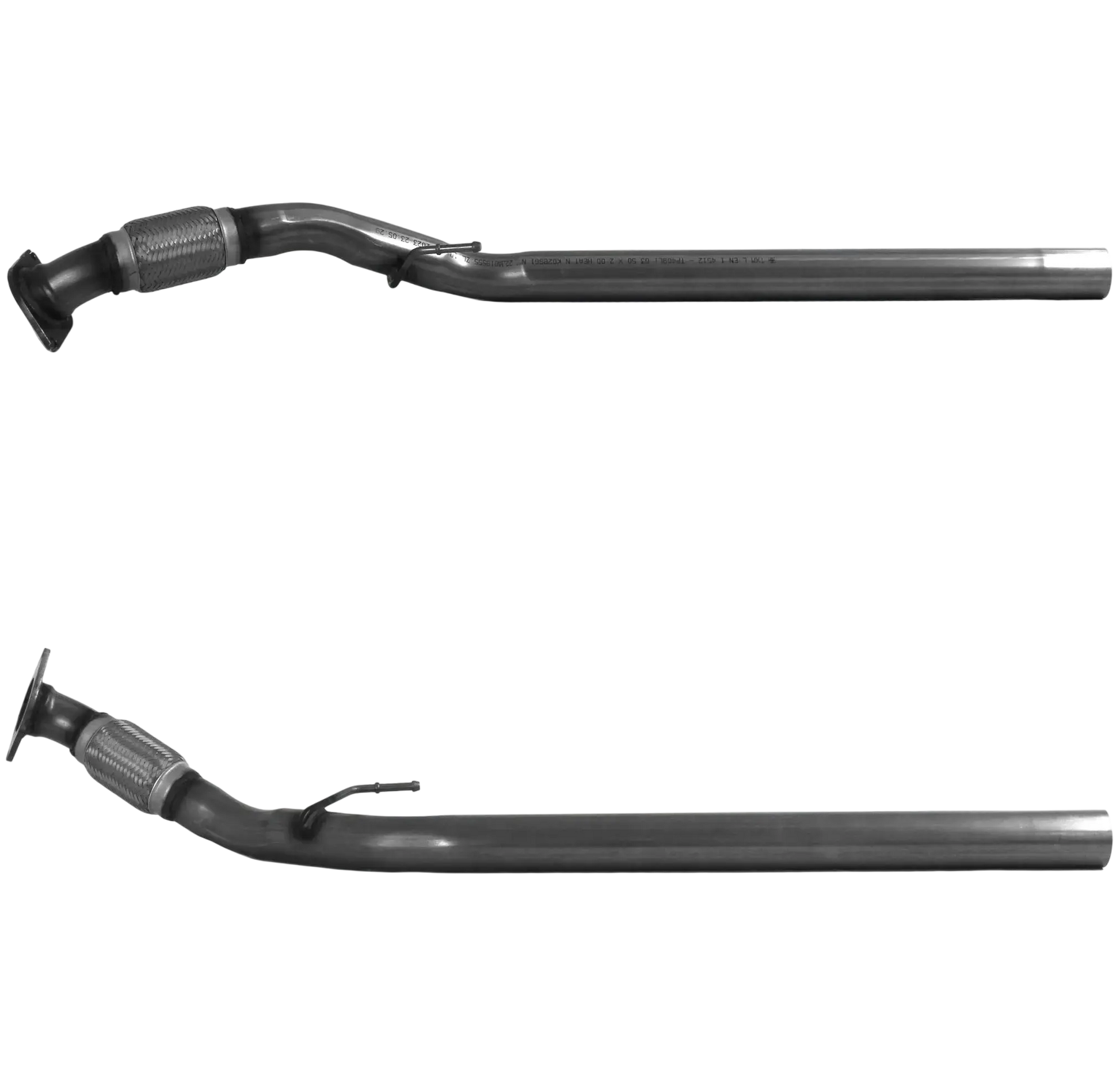 Auspuffrohr Abgasrohr Flexrohr Hosenrohr Abgaskrümmer Rohr bis EURO 6 E-Prüfzeichen für FIAT DUKatO 2.3L Multijet 180 F1AGL411B Motor; u.a. BM CATALYSTS