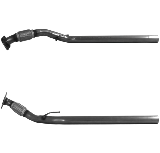 Auspuffrohr Abgasrohr Flexrohr Hosenrohr Abgaskrümmer Rohr bis EURO 6 E-Prüfzeichen für FIAT DUKatO 2.3L Multijet 180 F1AGL411B Motor; u.a. BM CATALYSTS