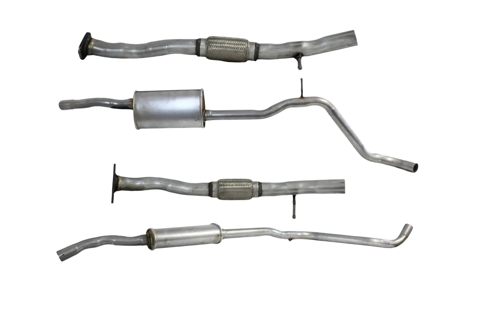 Auspuffrohr Abgasrohr Flexrohr Hosenrohr Abgaskrümmer Rohr bis EURO 6 E-Prüfzeichen für FIAT PANDA 1.2L 8-V-169A4-Motor u.a. BM CATALYSTS