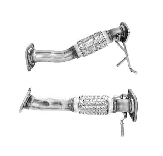 Auspuffrohr Abgasrohr Flexrohr Hosenrohr Abgaskrümmer Rohr bis EURO 6 E-Prüfzeichen für HYUNDAI TUCSON 1.6L CRDi Hybrid 2WD D4FE-Motor u.a. BM CATALYSTS