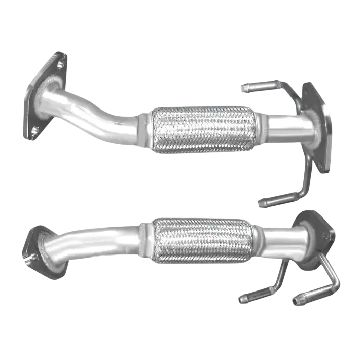 Auspuffrohr Abgasrohr Flexrohr Hosenrohr Abgaskrümmer Rohr bis EURO 6 E-Prüfzeichen für HYUNDAI i10 1L Mk.2 12-V-G3LA-Motor u.a. BM CATALYSTS