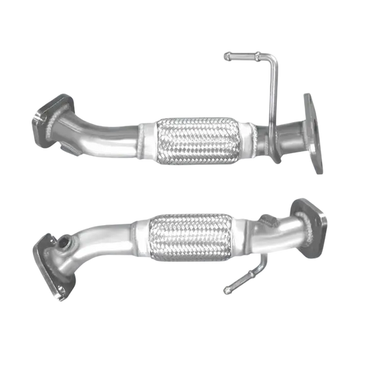 Auspuffrohr Abgasrohr Flexrohr Hosenrohr Abgaskrümmer Rohr bis EURO 6 E-Prüfzeichen für HYUNDAI i20 COUPE 1.2L 16-V-G4LA-Motor; Euro 6 u.a. BM CATALYSTS