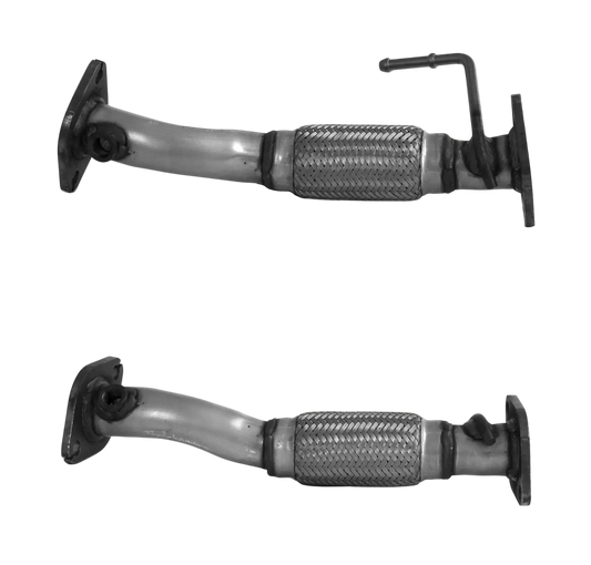 Auspuffrohr Abgasrohr Flexrohr Hosenrohr Abgaskrümmer Rohr bis EURO 6 E-Prüfzeichen für KIA PICANTO 1.2L 16-V-G4LA-Motor u.a. BM CATALYSTS