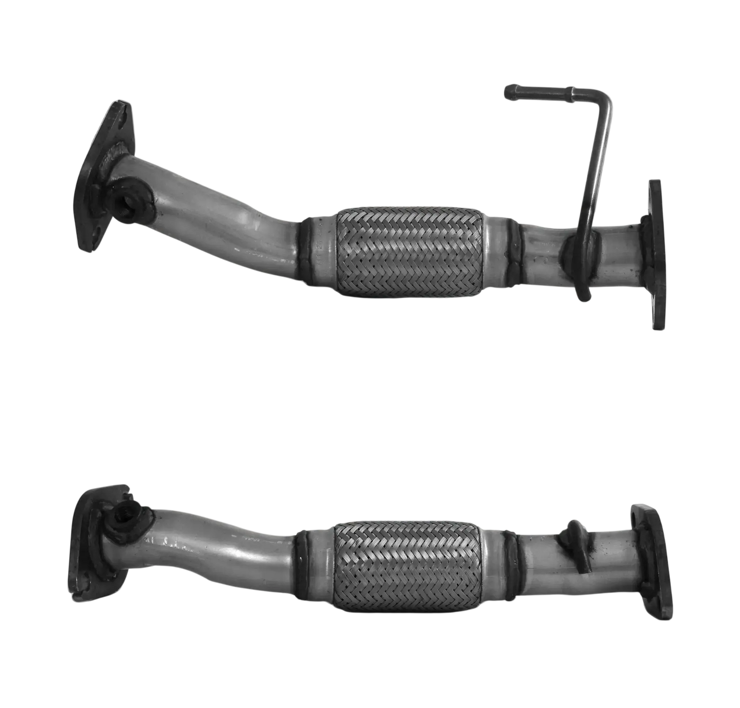 Auspuffrohr Abgasrohr Flexrohr Hosenrohr Abgaskrümmer Rohr bis EURO 6 E-Prüfzeichen für KIA RIO 1.25L 16-V-G4LA-Motor u.a. BM CATALYSTS