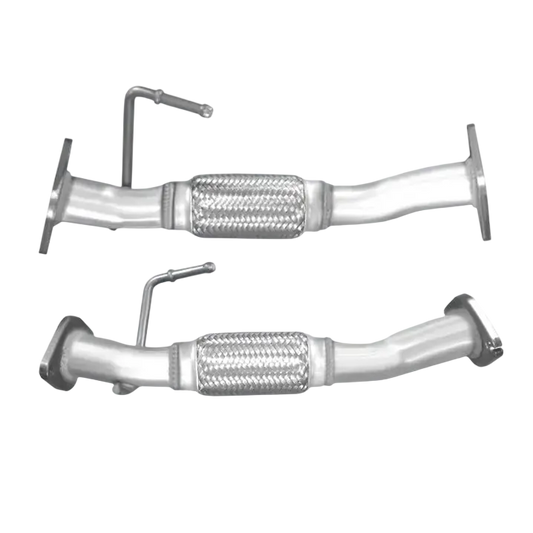 Auspuffrohr Abgasrohr Flexrohr Hosenrohr Abgaskrümmer Rohr bis EURO 6 E-Prüfzeichen für KIA RIO 1.2L CVVT G4LA-Motor u.a. BM CATALYSTS