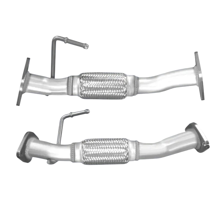 Auspuffrohr Abgasrohr Flexrohr Hosenrohr Abgaskrümmer Rohr bis EURO 6 E-Prüfzeichen für KIA RIO 1.2L CVVT G4LA-Motor u.a. BM CATALYSTS