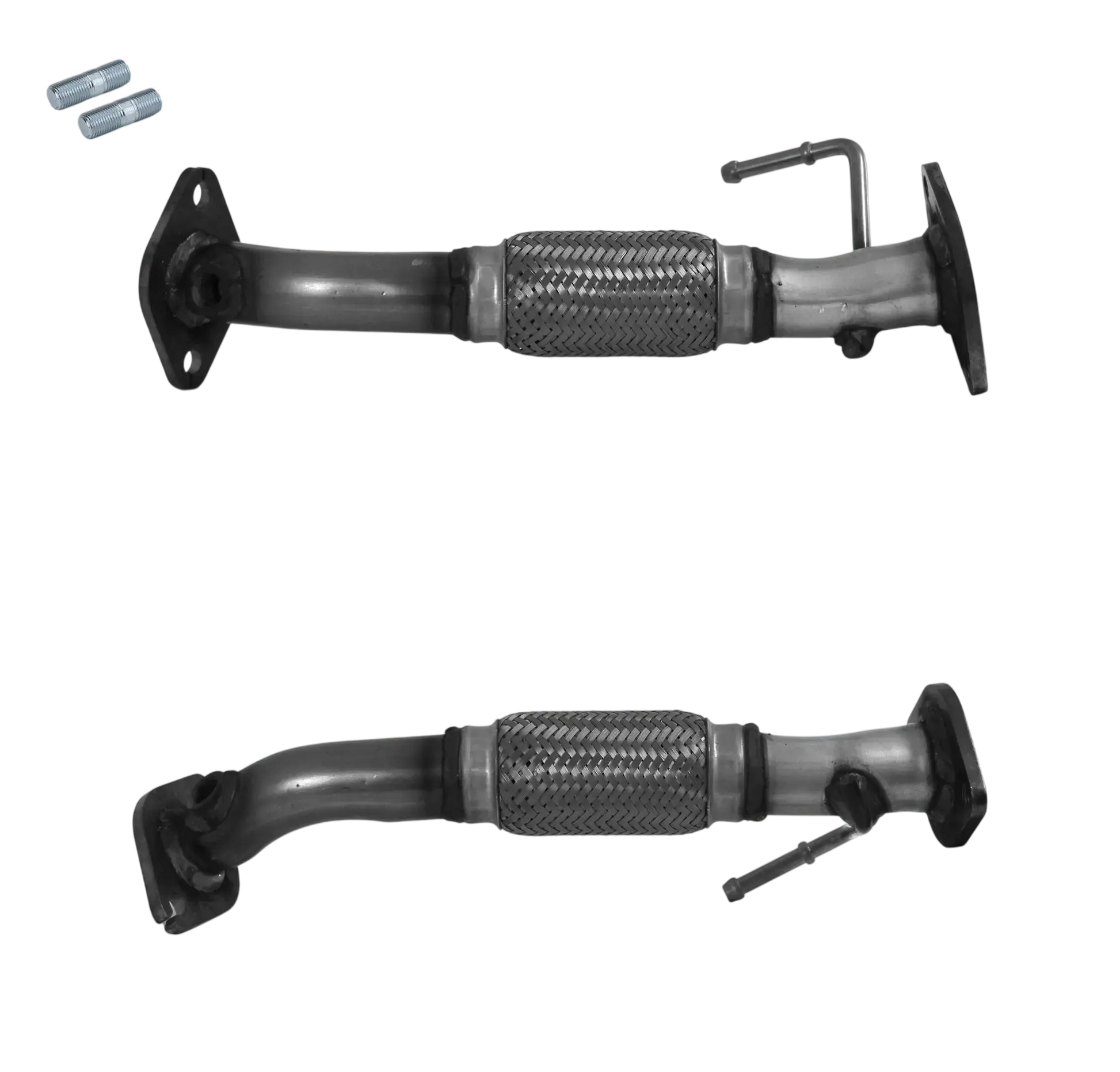 Auspuffrohr Abgasrohr Flexrohr Hosenrohr Abgaskrümmer Rohr bis EURO 6 E-Prüfzeichen für KIA RIO 1.2L Mk.4 CVVT G4LF-Motor u.a. BM CATALYSTS