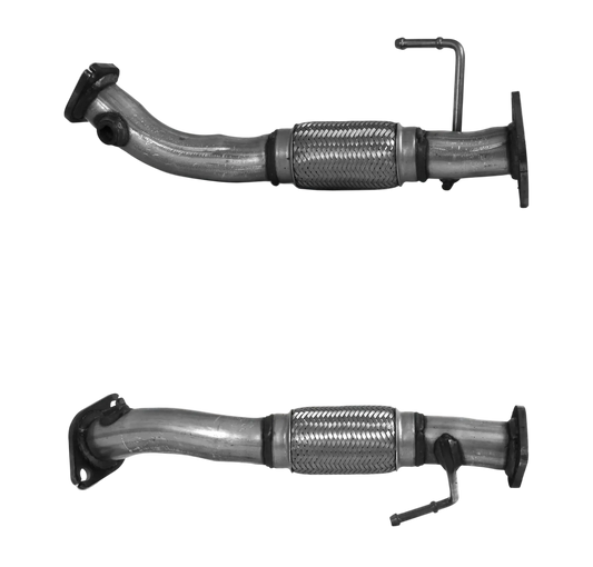 Auspuffrohr Abgasrohr Flexrohr Hosenrohr Abgaskrümmer Rohr bis EURO 6 E-Prüfzeichen für KIA STONISCH 1L T-GDI Hatch G3LC Motor u.a. BM CATALYSTS