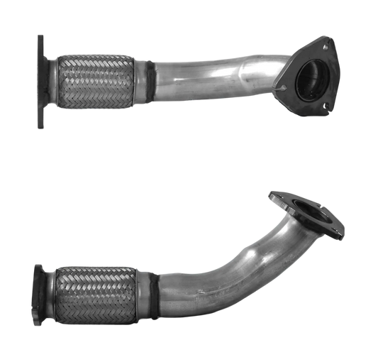 Auspuffrohr Abgasrohr Flexrohr Hosenrohr Abgaskrümmer Rohr bis EURO 6 E-Prüfzeichen für OPEL ASTRA K 1.4L Turbo F14SHL; F14SHT Motoren u.a. BM CATALYSTS