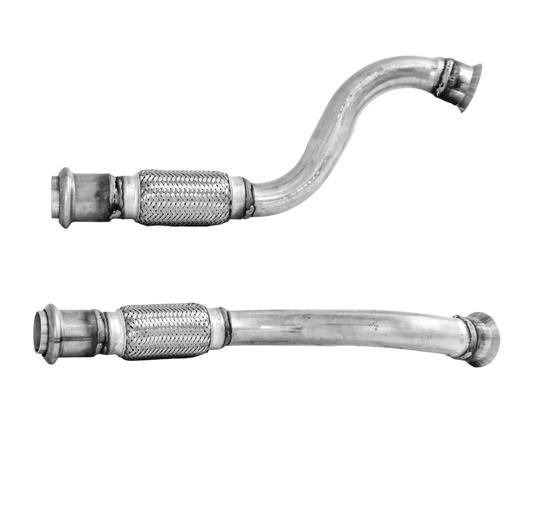 Auspuffrohr Abgasrohr Flexrohr Hosenrohr Abgaskrümmer Rohr bis EURO 6 E-Prüfzeichen für PEUGEOT 308 1.2L Puretech 110 HNPEB2ADT Motor; 1.... BM CATALYSTS