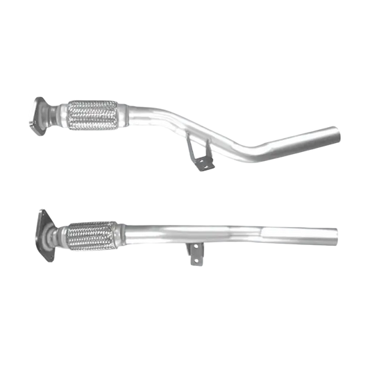 Auspuffrohr Abgasrohr Flexrohr Hosenrohr Abgaskrümmer Rohr bis EURO 6 E-Prüfzeichen für RENAULT CAPTUR 1.5L dCi K9K646 Motor 1. c/Rohr u.a. BM CATALYSTS