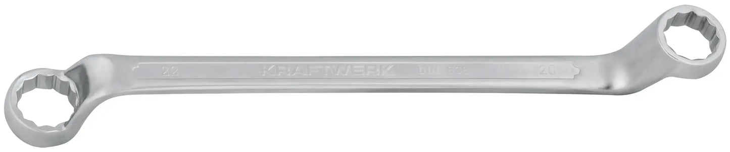 BASIC LINE DOPPEL-RINGSCHLÜSSEL 20 X 22 MM KRAFTWERK