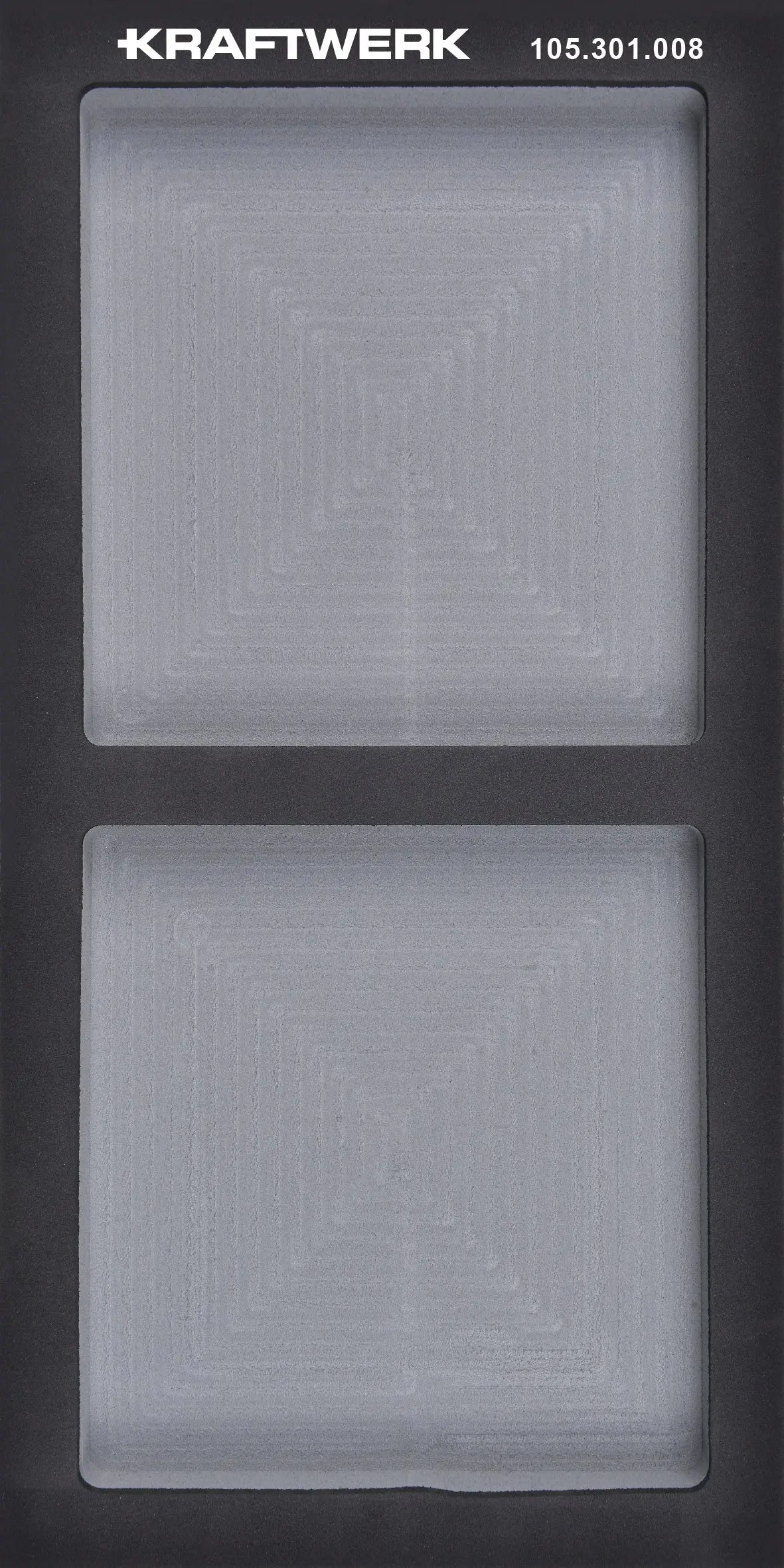 BASIC LINE EVA LEERE EINLAGE 20X40 CM, 2 FÄCHER KRAFTWERK BASIC LINE