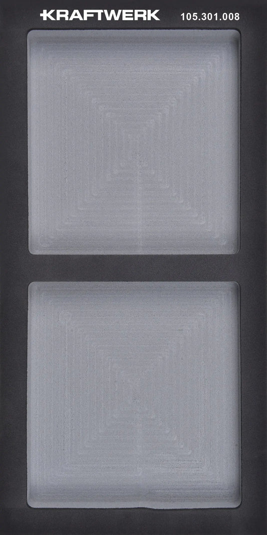 BASIC LINE EVA LEERE EINLAGE 20X40 CM, 2 FÄCHER KRAFTWERK BASIC LINE