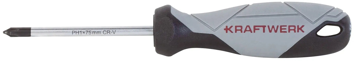 BASIC LINE SCHRAUBENDREHER PH PH1 X 75 MM KRAFTWERK BASIC LINE