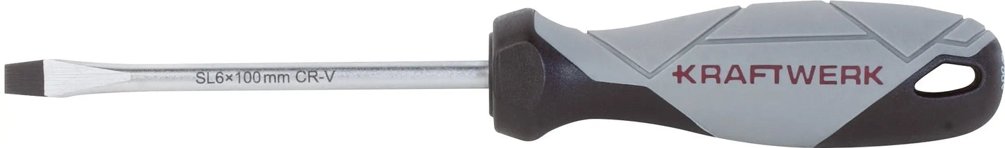 BASIC LINE SCHRAUBENDREHER SCHLITZ 6.0 X 100 MM KRAFTWERK BASIC LINE