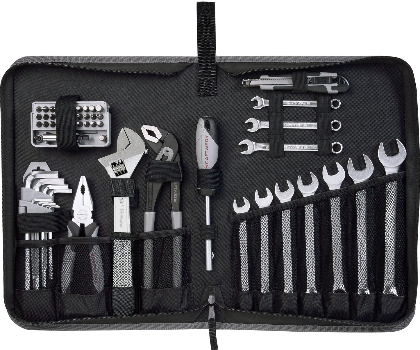 BASIC LINE WERKZEUGETUI, 57-TLG. KRAFTWERK