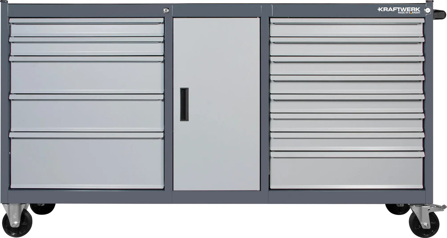 BASIC WERKSTATTWAGEN XXL BT1800, 13 SCHUBLADEN, LEER KRAFTWERK BASIC LINE