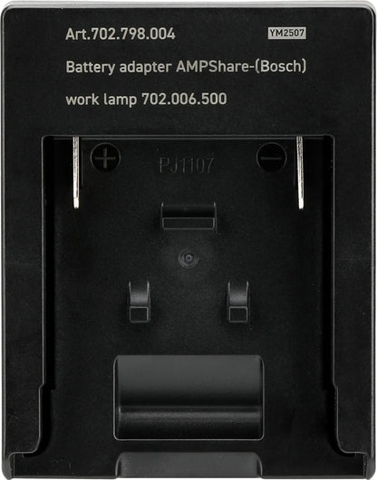 BATTERIE ADAPTER AMPSHARE-(BOSCH) ARBEITSLAMPE 702.006.500 KRAFTWERK