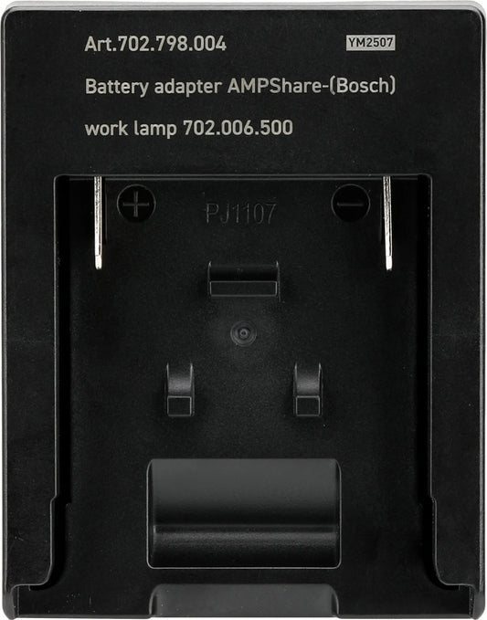 BATTERIE ADAPTER AMPSHARE-(BOSCH) ARBEITSLAMPE 702.006.500 KRAFTWERK