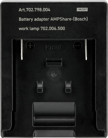 BATTERIE ADAPTER AMPSHARE-(BOSCH) ARBEITSLAMPE 702.006.500 KRAFTWERK