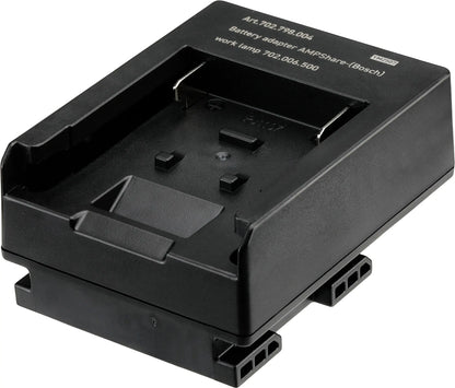 BATTERIE ADAPTER AMPSHARE-(BOSCH) ARBEITSLAMPE 702.006.500 KRAFTWERK