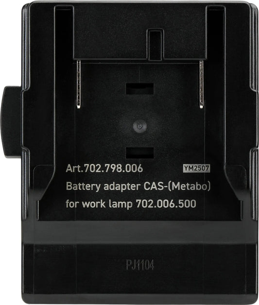 BATTERIE ADAPTER CAS-(METABO) FÜR ARBEITSLAMPE 702.006.500 KRAFTWERK