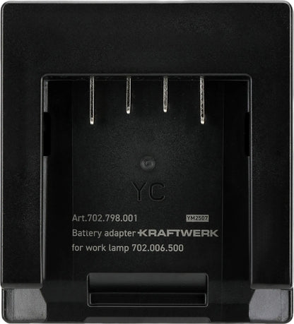 BATTERIE ADAPTER KRAFTWERK FÜR ARBEITSLAMPE 702.006.500 KRAFTWERK
