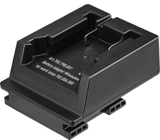 BATTERIE ADAPTER MILWAUKEE FÜR ARBEITSLAMPE 702.006.500 KRAFTWERK