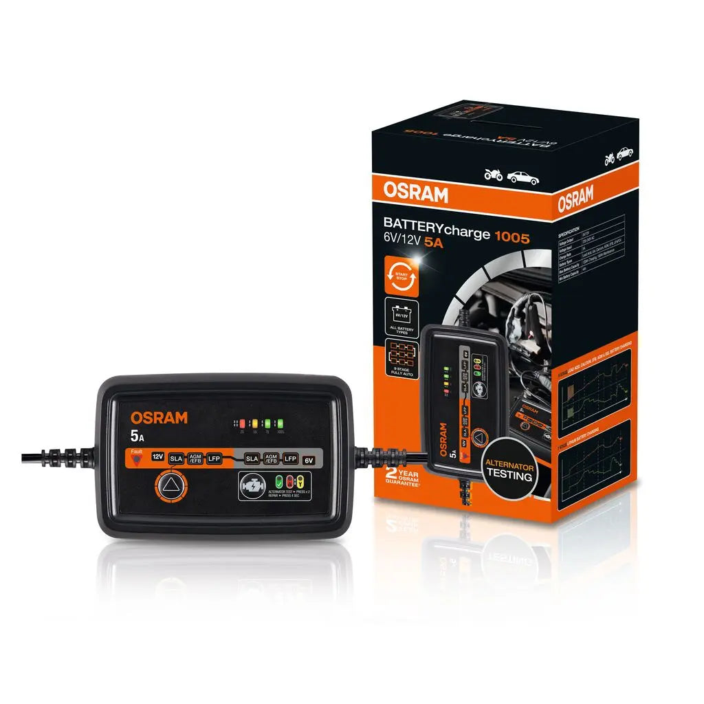 BATTERYcharge 1005 Smart-Ladegerät 5A 6/12V  OSRAM OSRAM