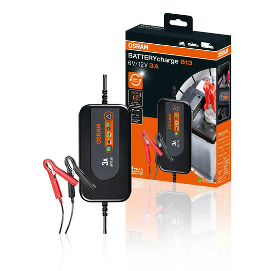 BATTERYcharge 813 Smart-Ladegerät 3A 6/12V  OSRAM