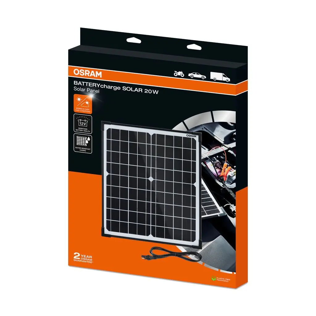 BATTERYcharge SOLAR 20W bis zu 1,11A (18V)  OSRAM OSRAM
