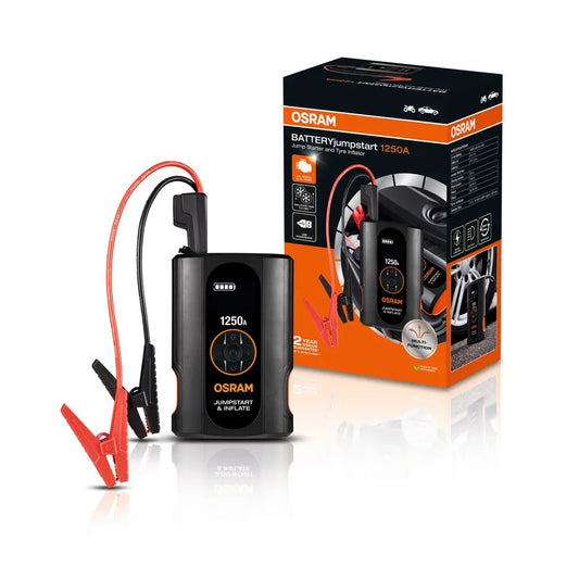 BATTERYjumpstart 1250A Starthilfe 12V Boost  OSRAM OSRAM