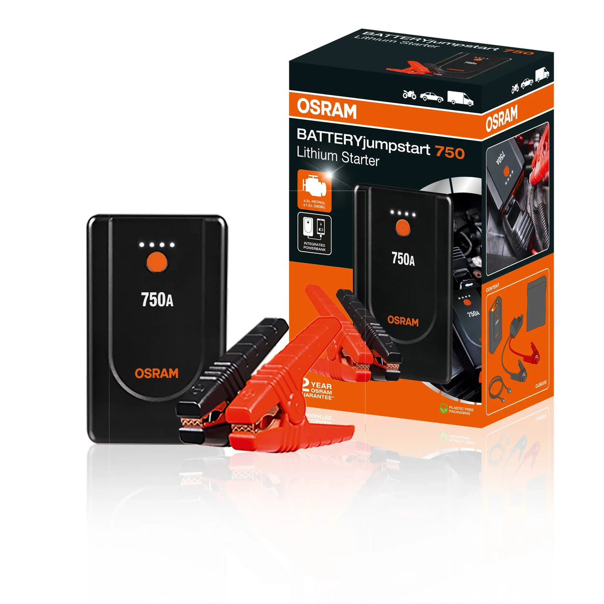 BATTERYjumpstart 750 Starthilfe 750A  OSRAM