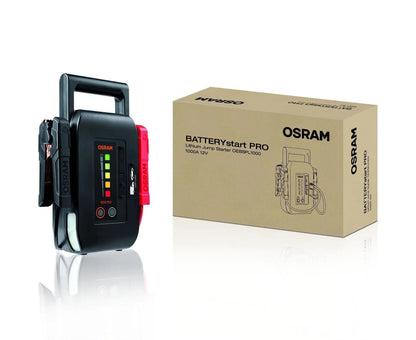 BATTERYstart PRO 1000 Lithium-Starthilfegerät mit 1000A Startstärke  OSRAM OSRAM