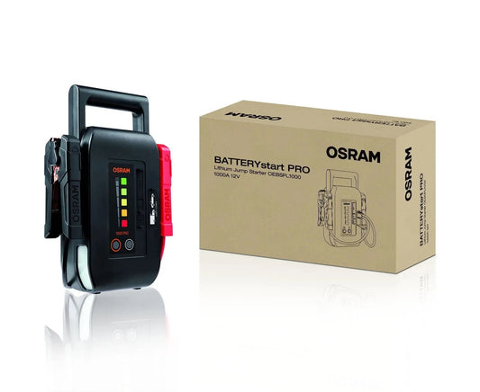 BATTERYstart PRO 1000 Lithium-Starthilfegerät mit 1000A Startstärke  OSRAM OSRAM