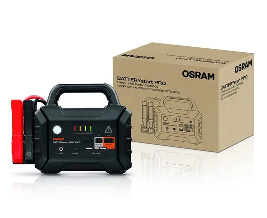 BATTERYstart PRO 3000 Batterieladegerät bis zu 3000A  OSRAM OSRAM