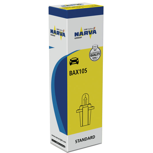 BAX 1,2W B8,3d(BAX10s) BLACK 12V 1.2W B8,3d STANDARD NARVA NARVA