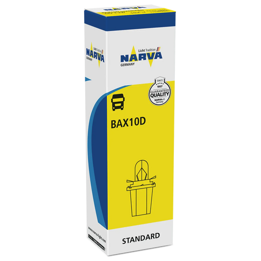 BAX 1,2W B8,5d(BAX10d) GREY 24V 1.2W BX8,5d STANDARD NARVA NARVA