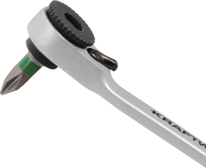 BIT BOX MIT MINI RATSCHENSCHLÜSSEL 1/4" S2 , 27 TLG. KRAFTWERK