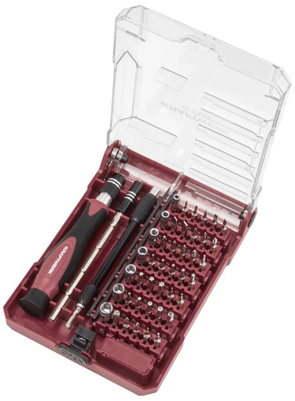 BIT BOX MIT PRÄZISIONS SCHRAUBENDREHER 1/4", 45-TLG. KRAFTWERK