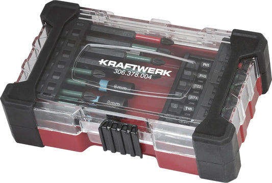 BIT BOX PROFI IMPACT CONTROL 1/4" SATZ,  29-TLG. KRAFTWERK