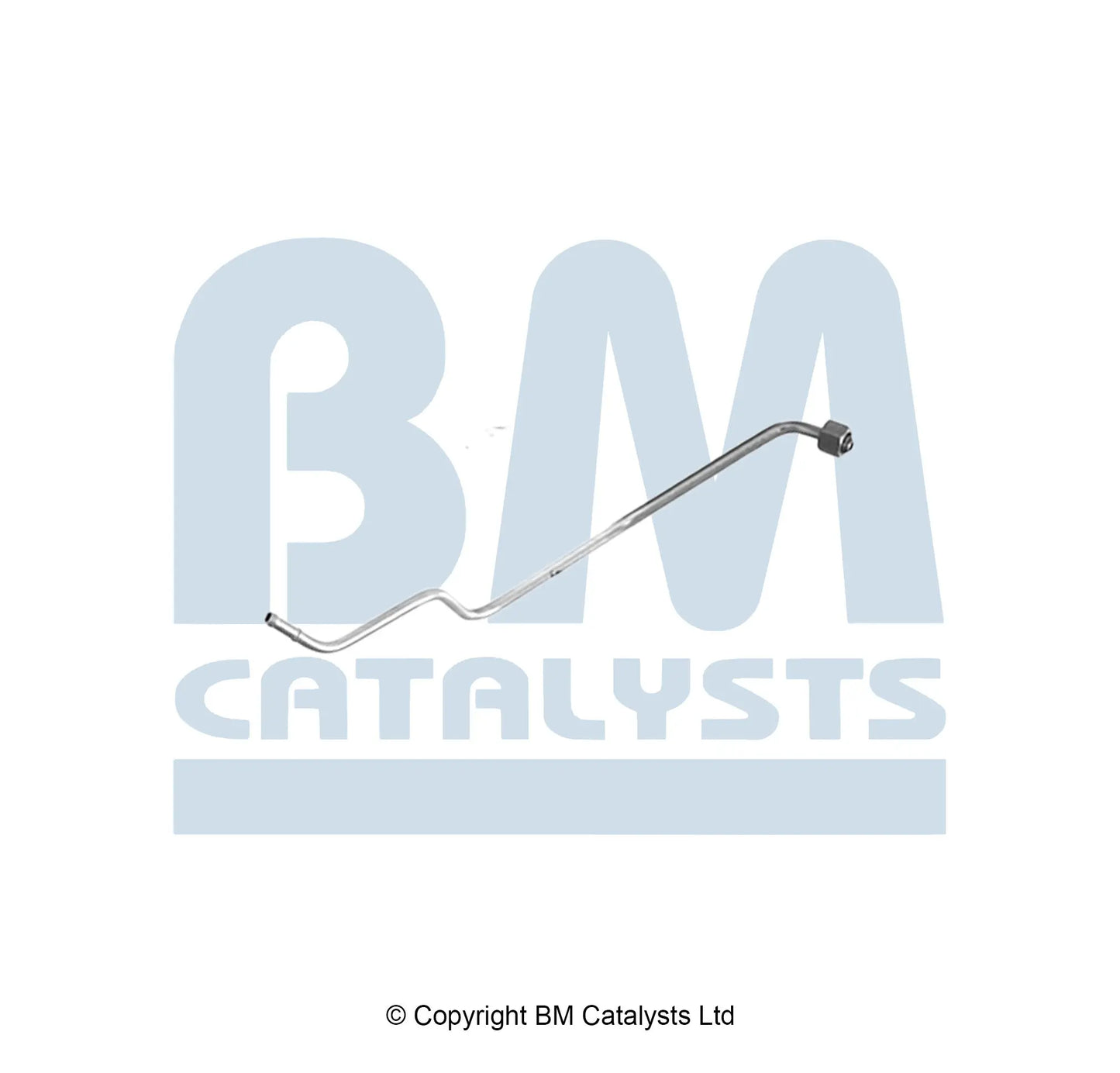 BM Druckrohr für ALFA ROMEO MITO 1.3 Hinten; lang | Euro 5 | OEM: 1714Q2 BM CATALYSTS