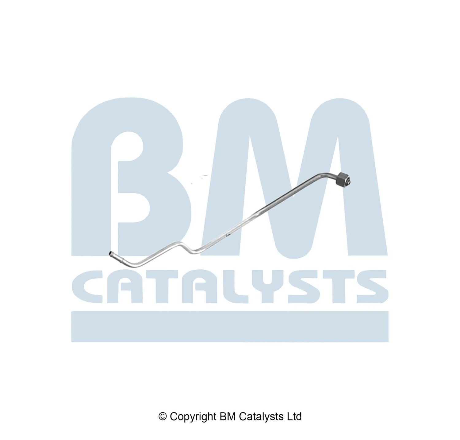 BM Druckrohr für ALFA ROMEO MITO 1.3 Hinten; lang | Euro 5 | OEM: 1714Q2 BM CATALYSTS